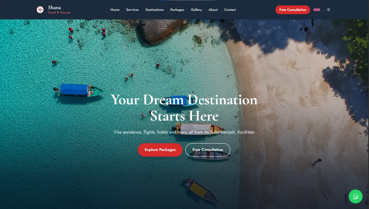 Shana Travels project preview