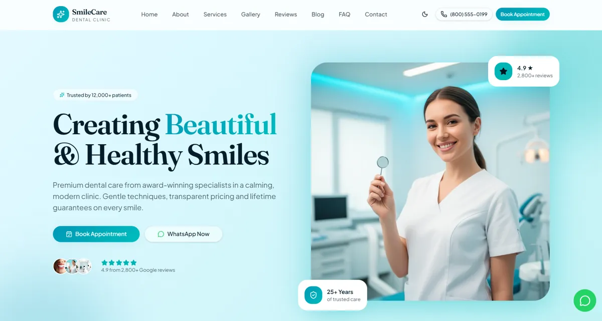 SmileCare project preview